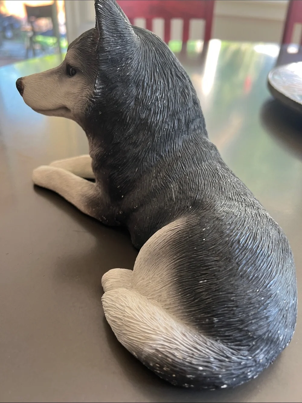 Black & White Husky Realistic Lifelike Design